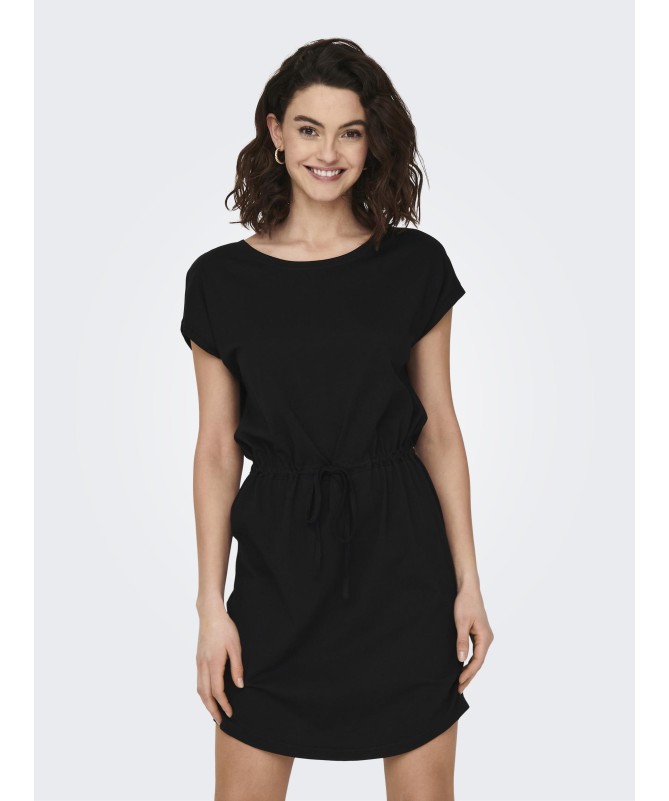 ONLY BLACK YELLOW DRESS - 15153021-BLACK-YELLOW - 1