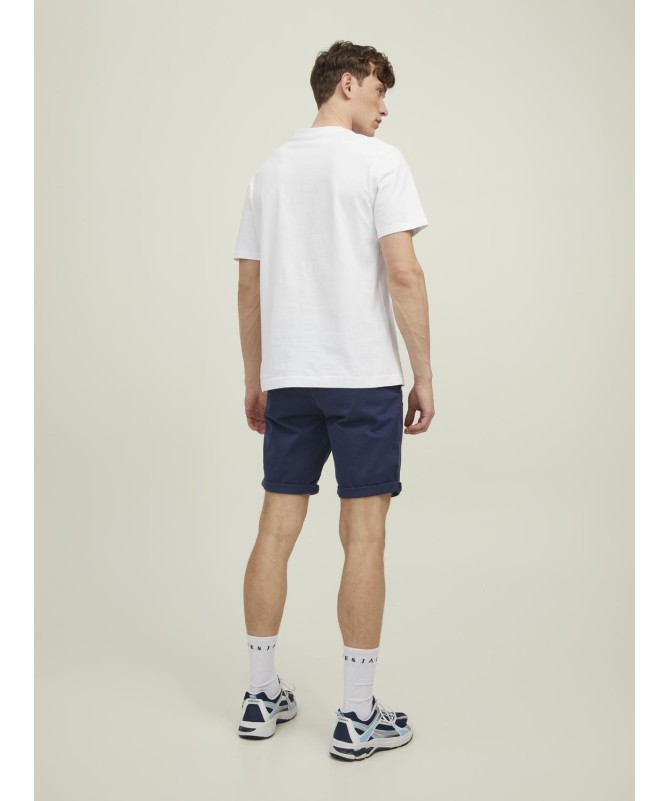 JACK & JONES ΑΝΔΡΙΚΗ ΒΕΡΜΟΥΔΑ ΥΦΑΣΜΑΤΙΝΗ - 6