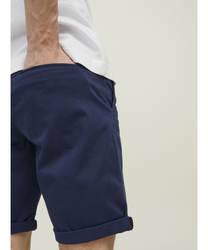 JACK & JONES ΑΝΔΡΙΚΗ ΒΕΡΜΟΥΔΑ ΥΦΑΣΜΑΤΙΝΗ - 5