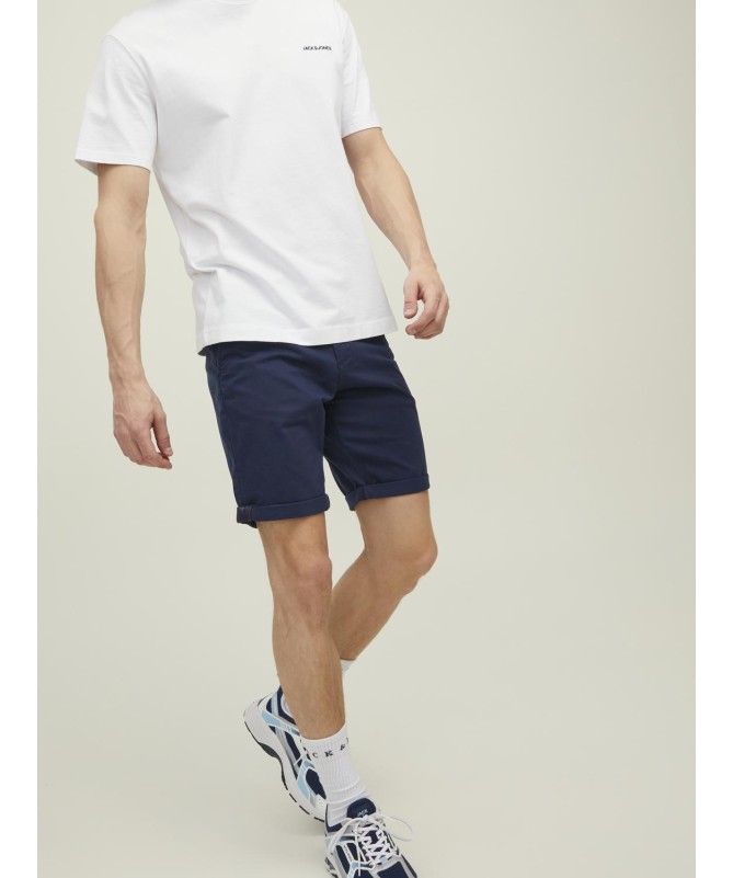 JACK & JONES ΑΝΔΡΙΚΗ ΒΕΡΜΟΥΔΑ ΥΦΑΣΜΑΤΙΝΗ - 3