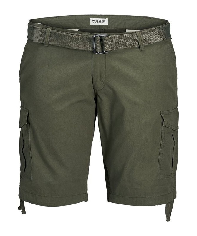 JACK AND JONES KHAKI SHORTS - 1