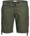 JACK AND JONES KHAKI SHORTS - 1