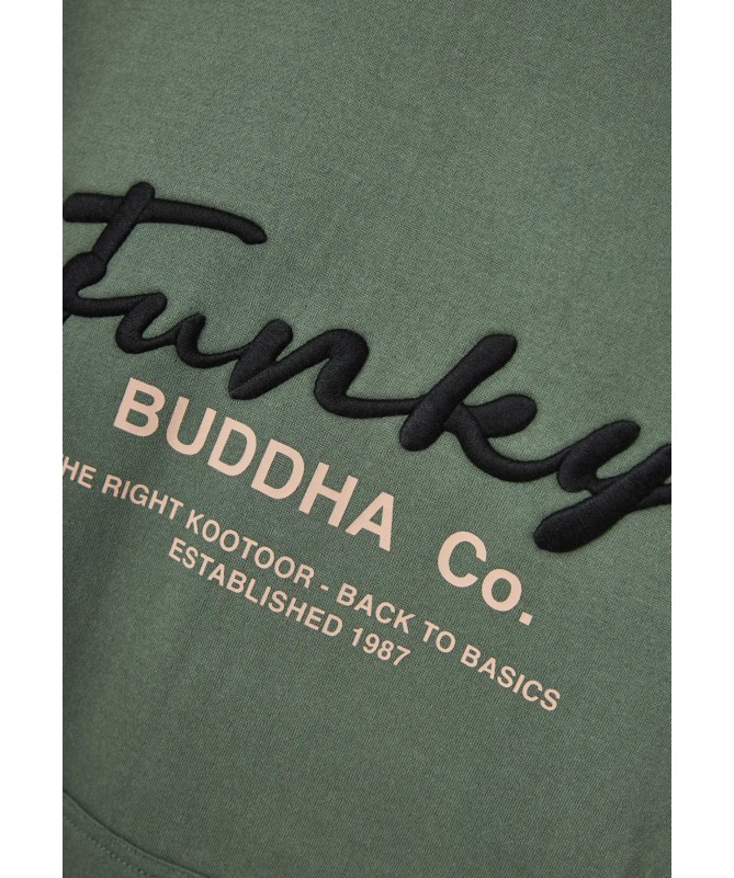 Funky Buddha Relaxed fit φούτερ με κέντημα στο στήθος. - 5