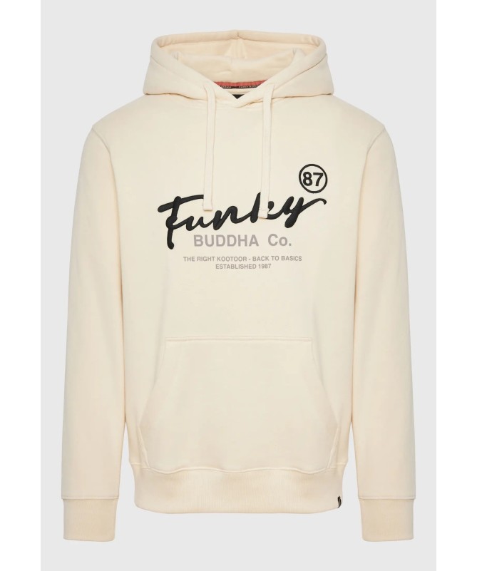 Funky Buddha Relaxed fit φούτερ με κέντημα στο στήθος. - 10