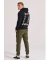 Funky Buddha Relaxed fit φούτερ με γραφικό τύπωμα στην πλάτη - 1