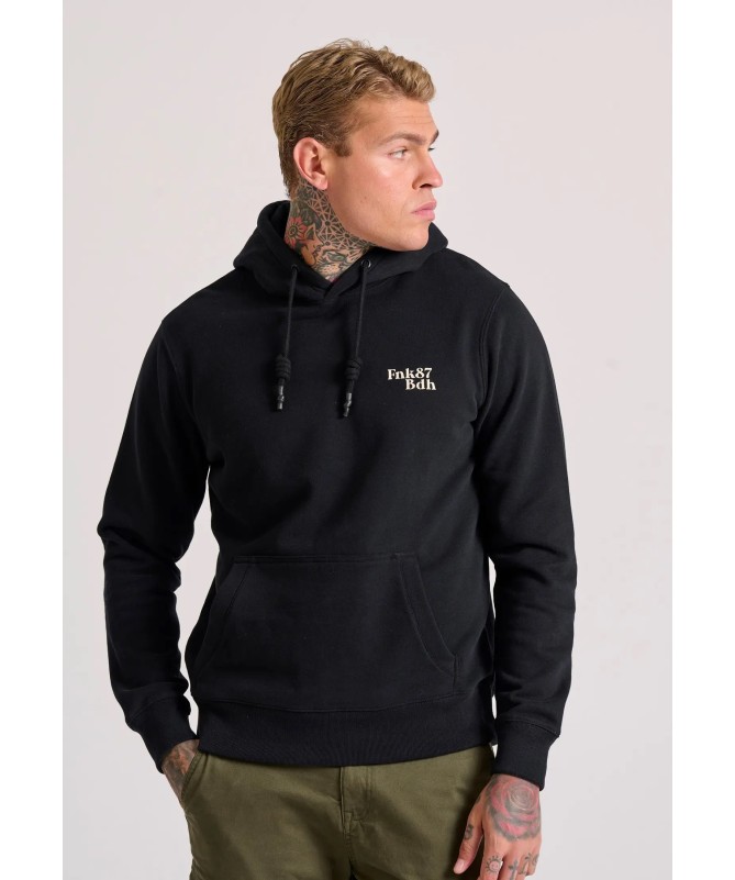 Funky Buddha Relaxed fit φούτερ με γραφικό τύπωμα στην πλάτη - 2