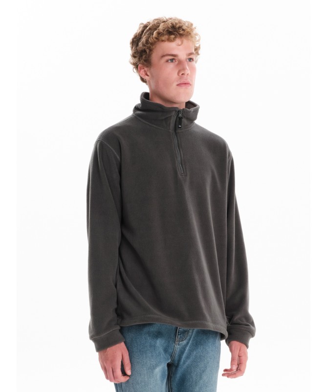 EMERSON ΑΝΔΡΙΚΟ FLEECE ΜΕ ΑΝΟΙΓΜΑ ΦΕΡΜΟΥΑΡ ΜΕΧΡΙ ΤΟ ΣΤΗΘΟΣ - 5