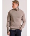 Funky Buddha ανδρικό πουλόβερ μονόχρωμο Regular Fit - 2