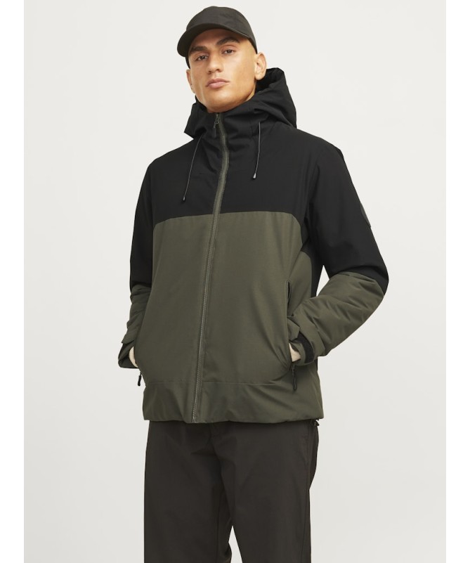 JACK & JONES ΑΝΔΡΙΚΟ ΜΠΟΥΦΑΝ ΜΕ ΚΟΥΚΟΥΛΑ - 7