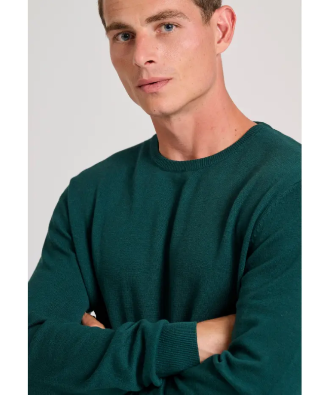 Funky Buddha ανδρικό πουλόβερ μονόχρωμο Regular Fit - 16