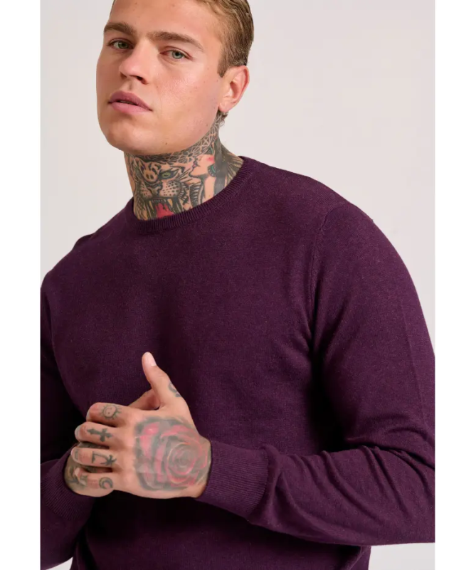 Funky Buddha ανδρικό πουλόβερ μονόχρωμο Regular Fit - 19