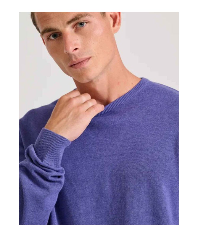Funky Buddha ανδρικό πουλόβερ μονόχρωμο Regular Fit - 29