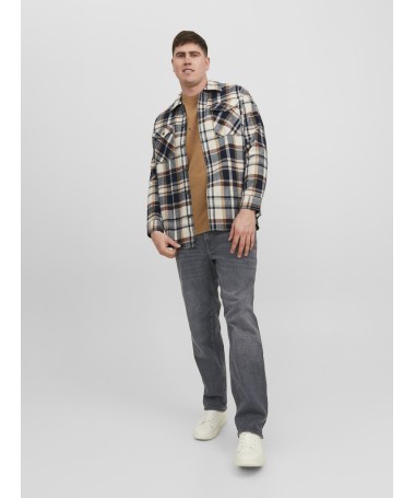 JACK AND JONES PLUS FIT ΑΝΔΡΙΚΟ ΤΖΙΝ - 1