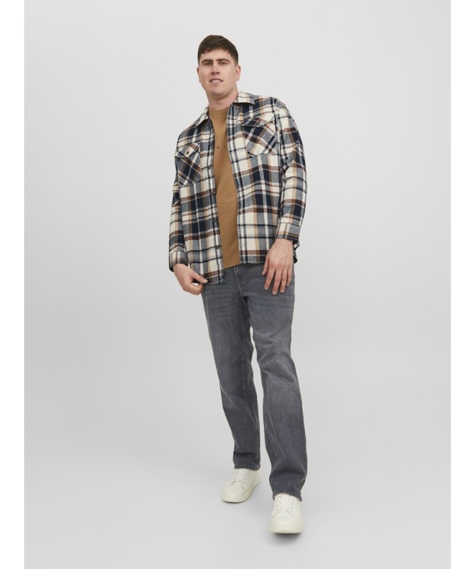 JACK AND JONES PLUS FIT ΑΝΔΡΙΚΟ ΤΖΙΝ - 1