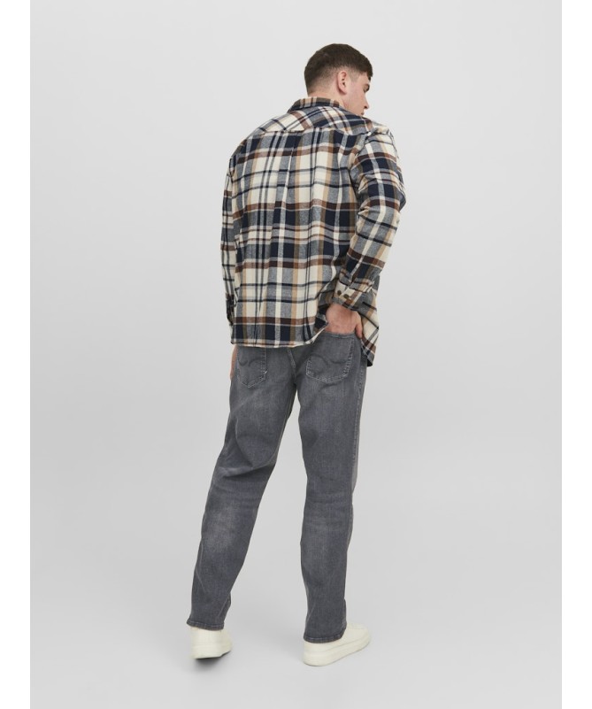 JACK AND JONES PLUS FIT ΑΝΔΡΙΚΟ ΤΖΙΝ - 6