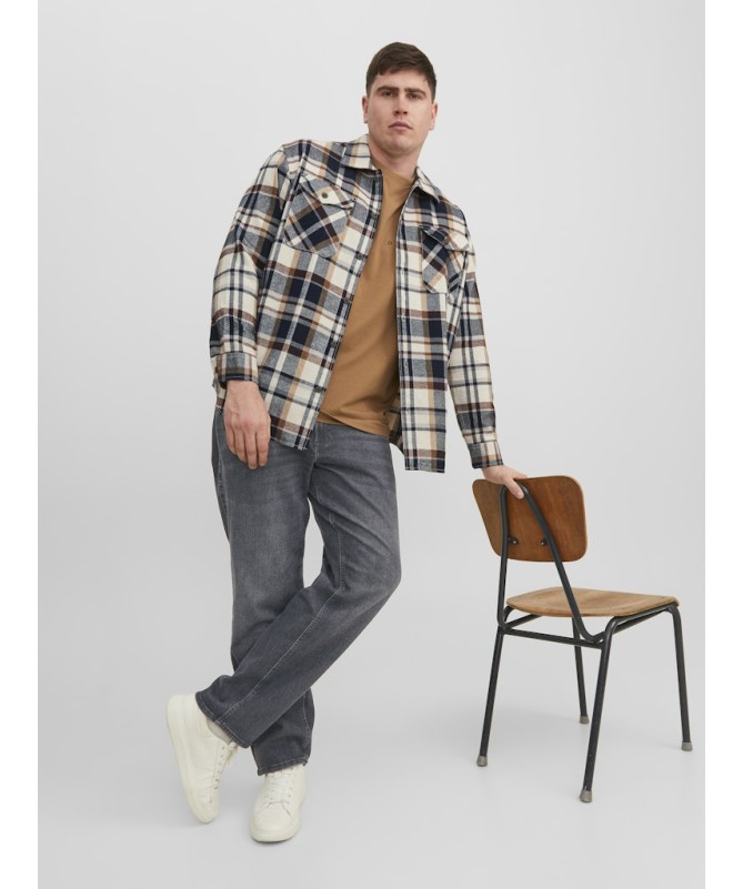 JACK AND JONES PLUS FIT ΑΝΔΡΙΚΟ ΤΖΙΝ - 2