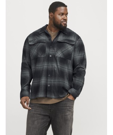 JACK AND JONES PLUS FIT ΚΑΡΟ ΠΟΥΚΑΜΙΣΟ - 1