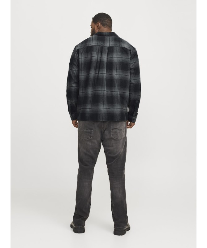 JACK AND JONES PLUS FIT ΚΑΡΟ ΠΟΥΚΑΜΙΣΟ - 6