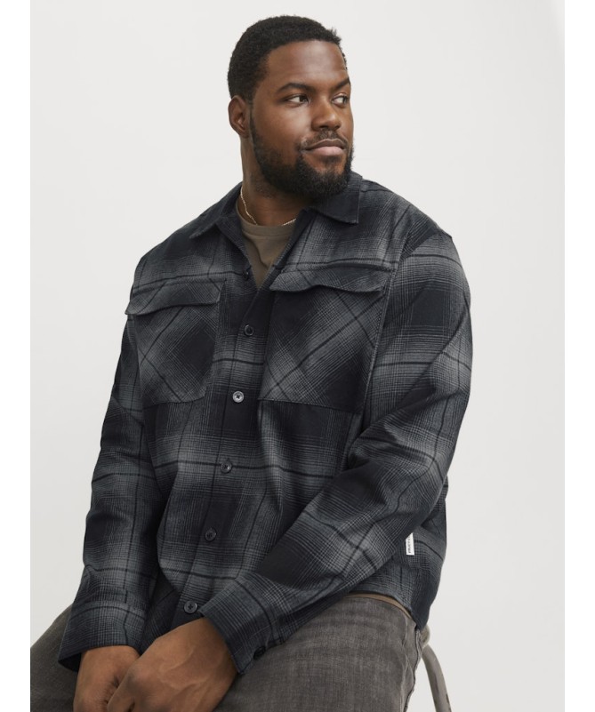 JACK AND JONES PLUS FIT ΚΑΡΟ ΠΟΥΚΑΜΙΣΟ - 3