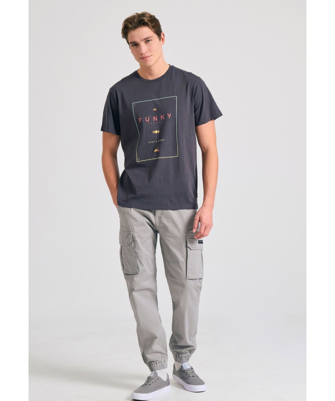 FUNKY BUDDHA ΑΝΔΡΙΚΟ T-SHIRT - 1