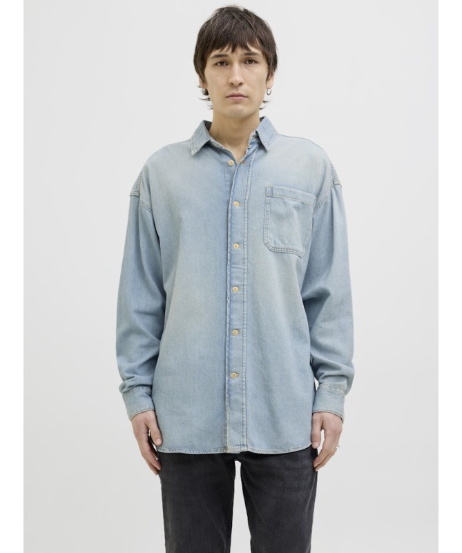 JACK AND JONES ΑΝΔΡΙΚΟ JEAN ΠΟΥΚΑΜΙΣΟ - 2