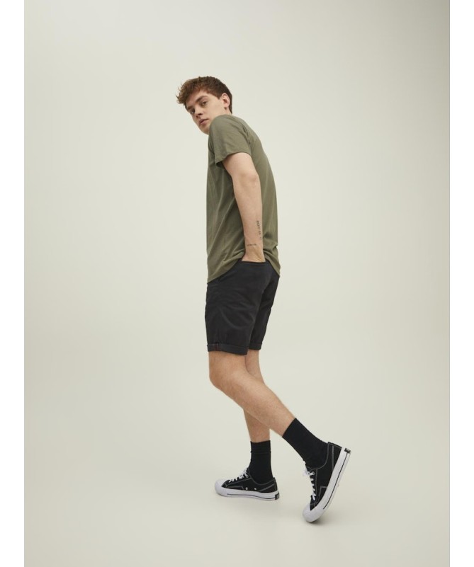 JACK & JONES ΑΝΔΡΙΚΗ ΒΕΡΜΟΥΔΑ ΥΦΑΣΜΑΤΙΝΗ - 9