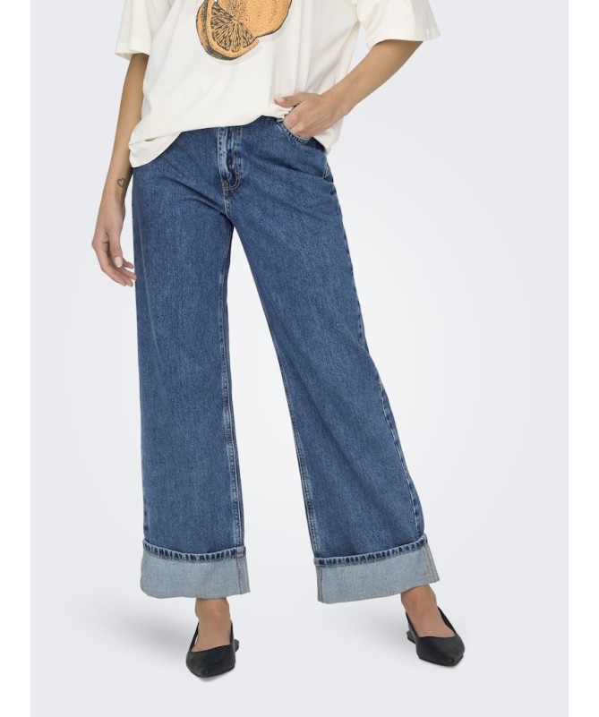 ONLY ΓΥΝΑΙΚΕΙΟ ΤΖΙΝ ΚΑΜΠΑΝΑ LOOSE FIT - 15325823 - 2