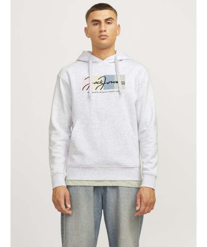 JACK & JONES ΑΝΔΡΙΚΟ ΦΟΥΤΕΡ ΜΕ ΚΟΥΚΟΥΛΑ - 7