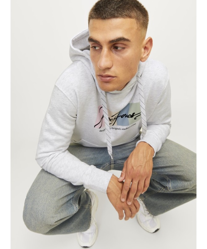 JACK & JONES ΑΝΔΡΙΚΟ ΦΟΥΤΕΡ ΜΕ ΚΟΥΚΟΥΛΑ - 6