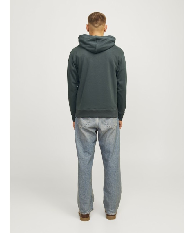 JACK & JONES ΑΝΔΡΙΚΟ ΦΟΥΤΕΡ ΜΕ ΚΟΥΚΟΥΛΑ - 4