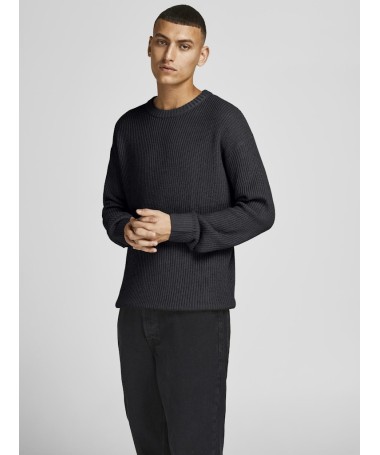 TEXTURED KNITTED JUMPER - 1