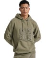 Funky Buddha Ανδρικό Relaxed fit φούτερ με embossed τύπωμα στο στήθος. - 5
