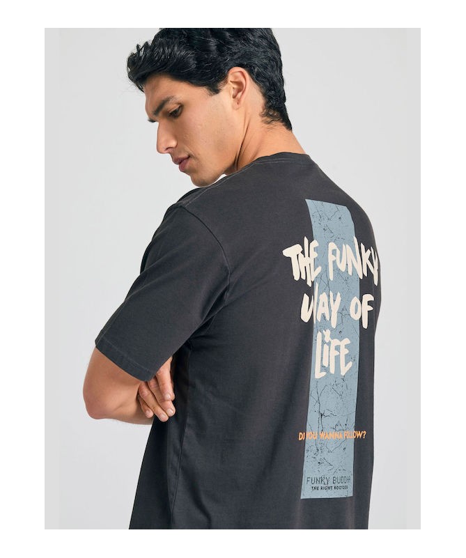 FUNKY BUDDHA ΑΝΔΡΙΚΟ T-SHIRT - 1