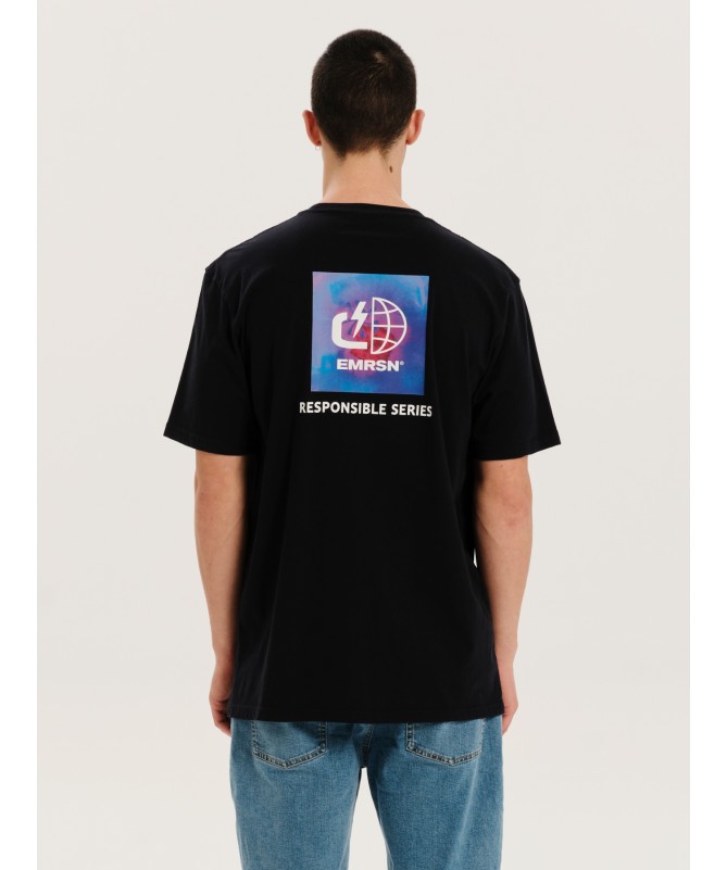 EMERSON LOGO ΑΝΔΡΙΚΟ ΚΟΝΤΟΜΑΝΙΚΟ T-SHIRT - 1