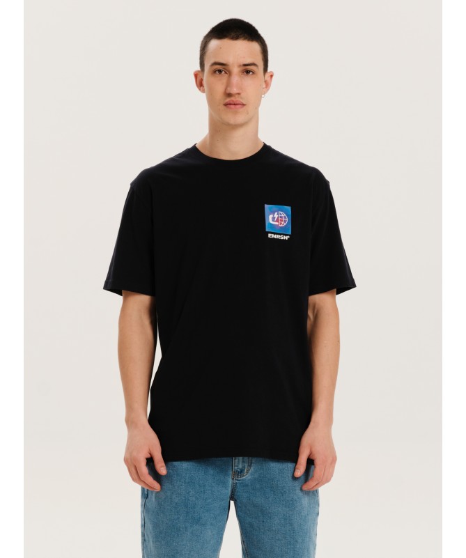 EMERSON LOGO ΑΝΔΡΙΚΟ ΚΟΝΤΟΜΑΝΙΚΟ T-SHIRT - 4