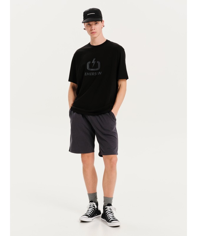 EMERSON LOGO ΑΝΔΡΙΚΟ ΚΟΝΤΟΜΑΝΙΚΟ T-SHIRT - 1