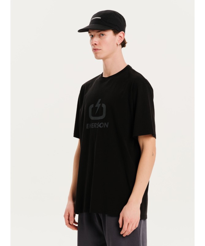 EMERSON LOGO ΑΝΔΡΙΚΟ ΚΟΝΤΟΜΑΝΙΚΟ T-SHIRT - 3