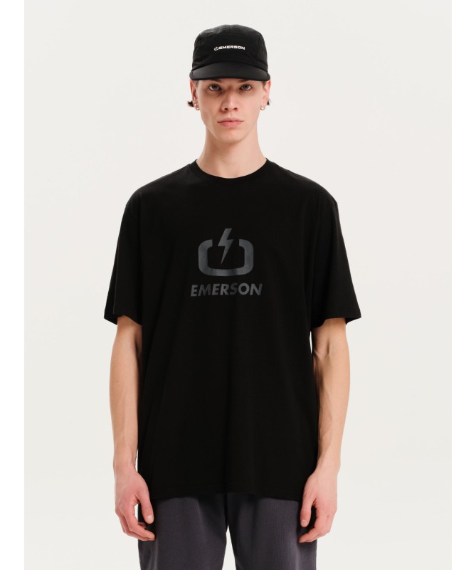 EMERSON LOGO ΑΝΔΡΙΚΟ ΚΟΝΤΟΜΑΝΙΚΟ T-SHIRT - 2