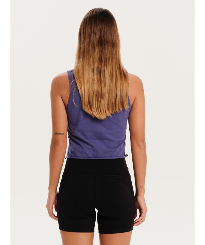EMERSON SOLID WOMEN'S TANK CROP TOP - 9