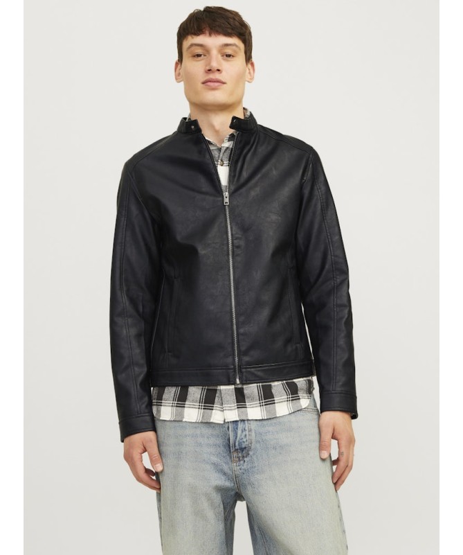 JACK AND JONES ΑΝΔΡΙΚΟ ΔΕΡΜΑΤΙΝΟ ΜΠΟΥΦΑΝ - 12261195 - 3