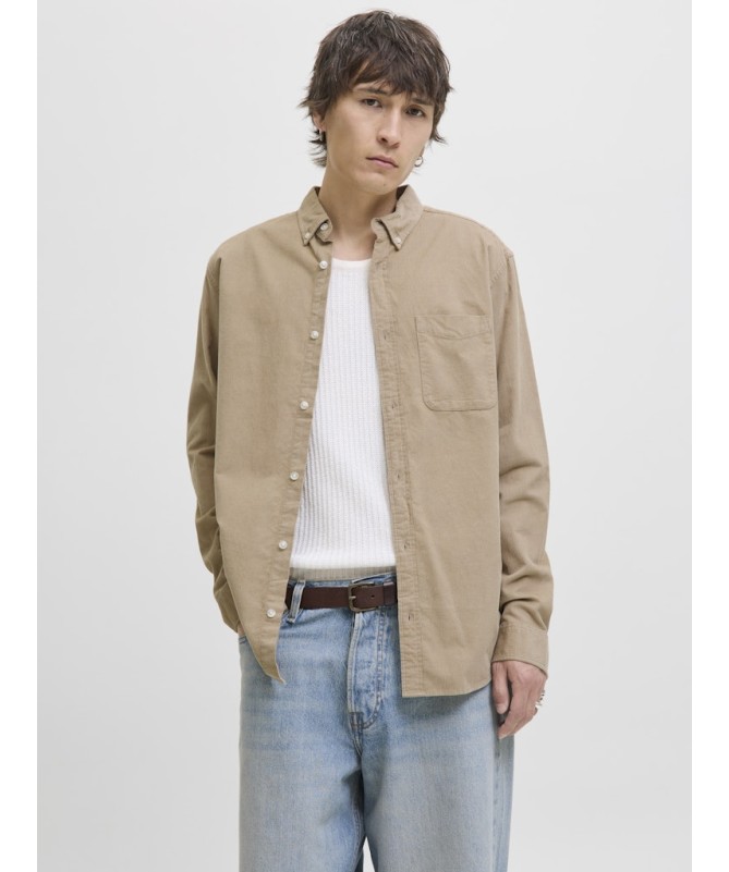 JACK AND JONES ΑΝΔΡΙΚΟ ΠΟΥΚΑΜΙΣΟ ΚΟΤΛΕ - 5