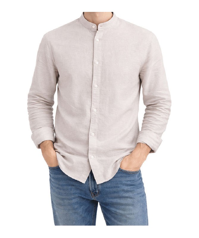 JACK&JONES ΑΝΔΡΙΚΟ ΠΟΥΚΑΜΙΣΟ ΛΙΝΟ - 12288601 - 6