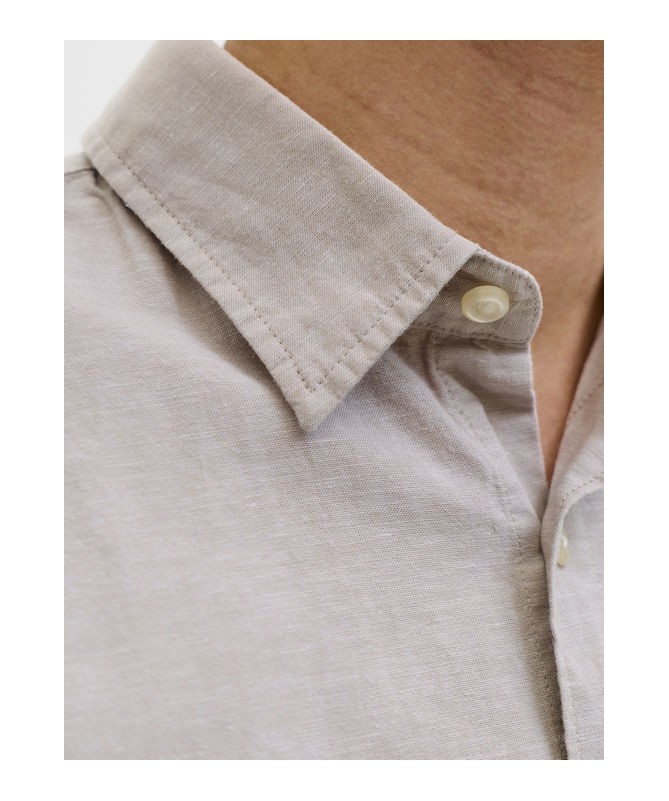 JACK & JONES ΑΝΔΡΙΚΟ ΠΟΥΚΑΜΙΣΟ ΛΙΝΟ - 12288595 - 6