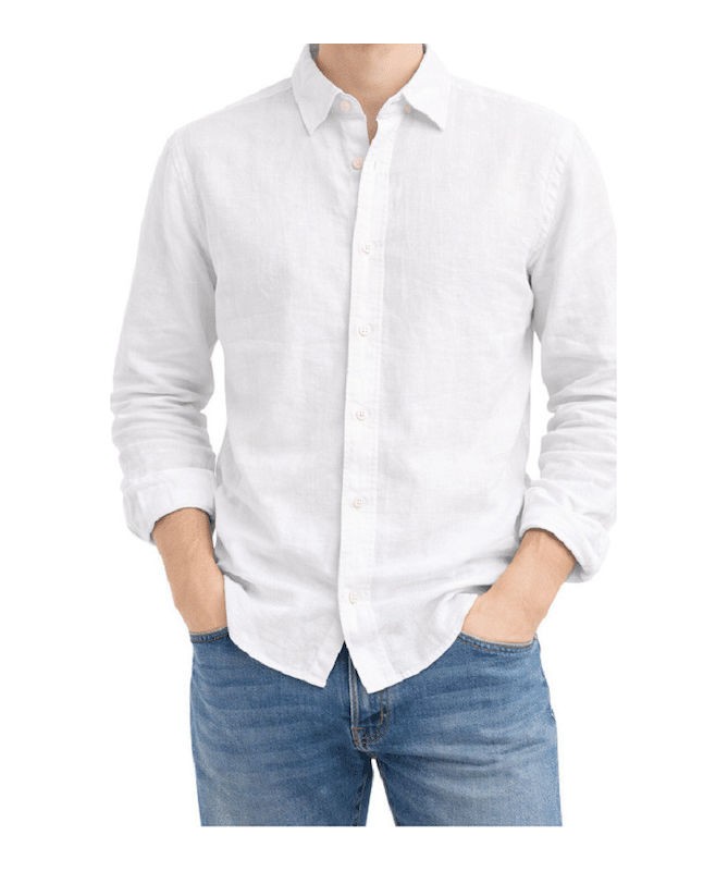 JACK & JONES ΑΝΔΡΙΚΟ ΠΟΥΚΑΜΙΣΟ ΛΙΝΟ - 10