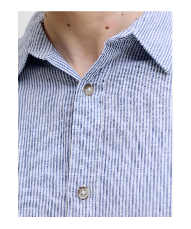 JACK & JONES ΑΝΔΡΙΚΟ ΠΟΥΚΑΜΙΣΟ ΛΙΝΟ - 3