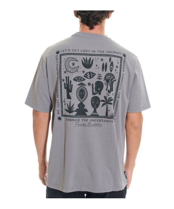 FUNKY BUDDHA ΑΝΔΡΙΚO T-SHIRT - FBM013-052-04 - 2