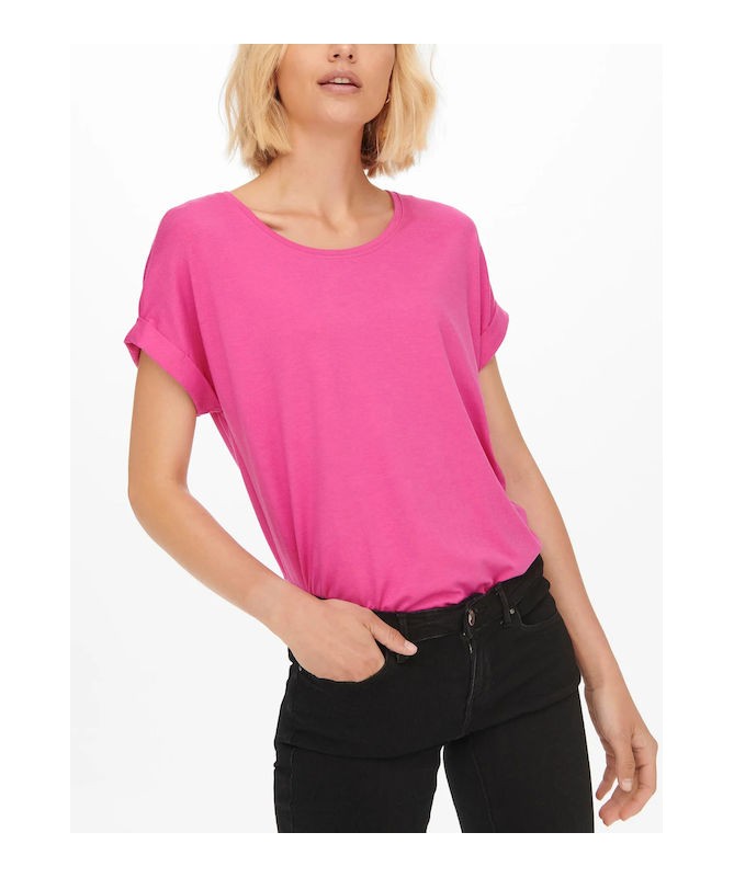 ONLY ΓΥΝΑΙΚΕΙΟ T-SHIRT - 15106662-FUCSHIA - 3
