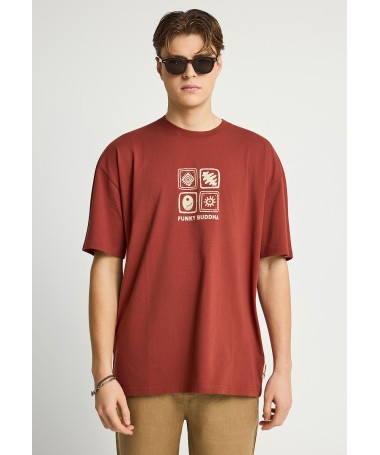 FUNKY BUDDHA ΑΝΔΡΙΚO T-SHIRT - 1