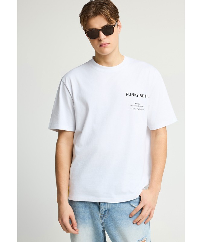 FUNKY BUDDHA ΑΝΔΡΙΚO T-SHIRT - FBM013-015-04 - 1
