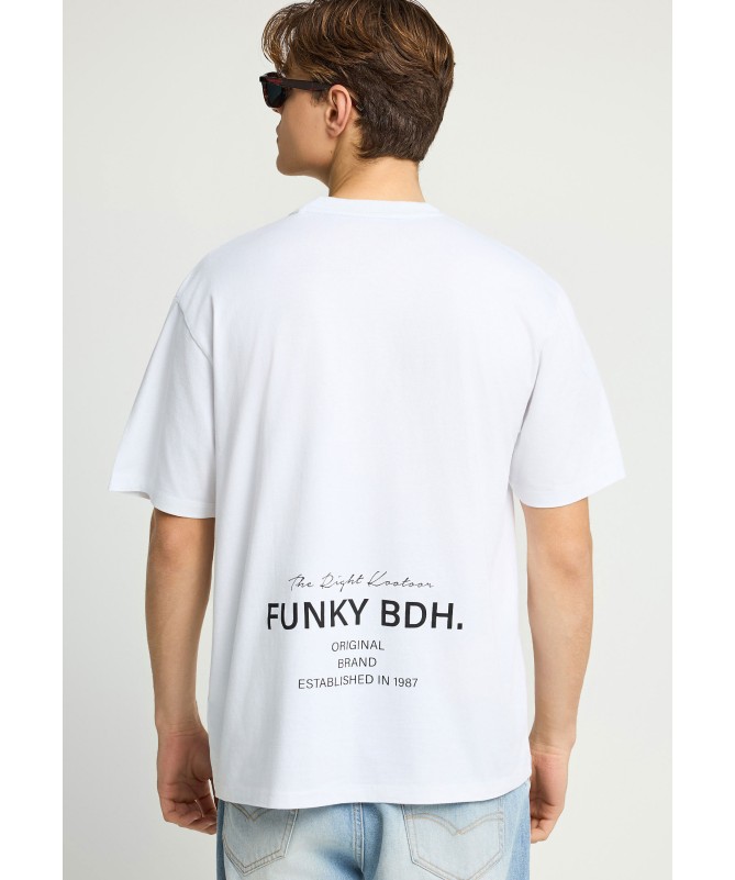FUNKY BUDDHA ΑΝΔΡΙΚO T-SHIRT - FBM013-015-04 - 2
